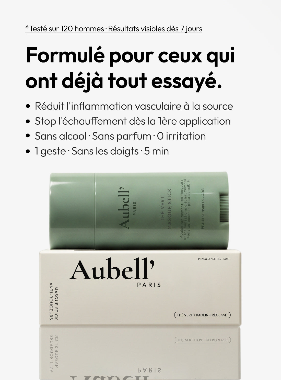 Masque Stick Anti-Rougeurs
