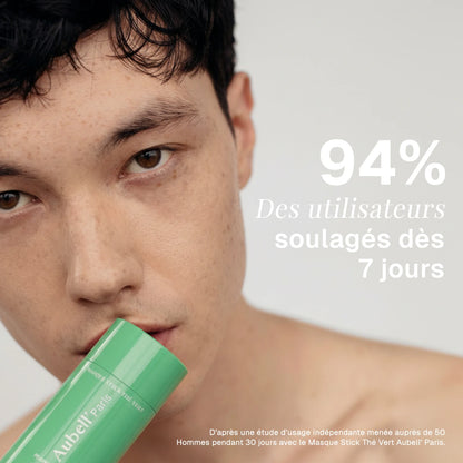 Masque anti-rougeurs au thé vert